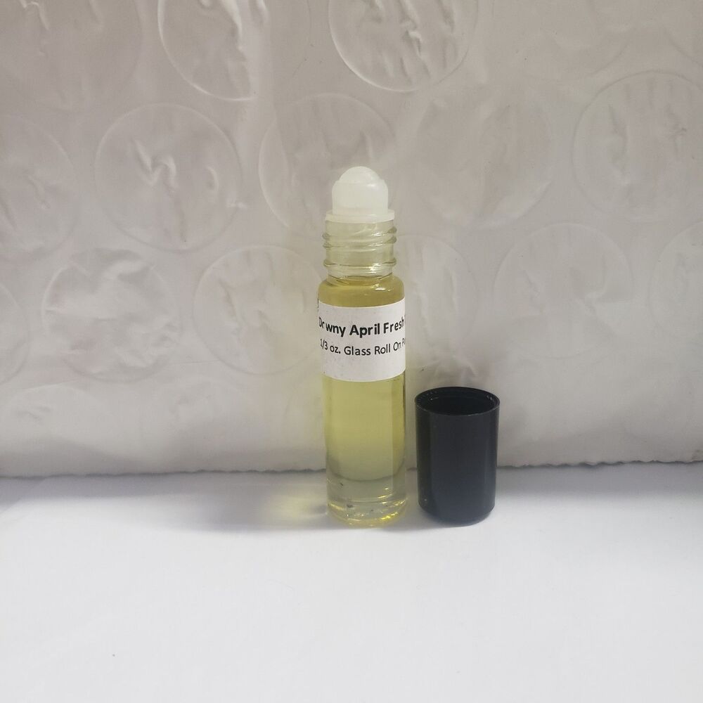 NEW-NO-BOX 
Downy April Fresh Type fragrance oil 
1/3 oz glass roller bottle
